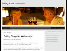 Tablet Screenshot of datingspace.biz